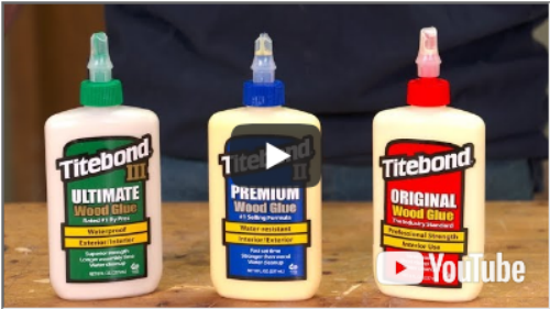 Lot of 3 Titebond III Ultimate Wood Glue Waterproof Exterior